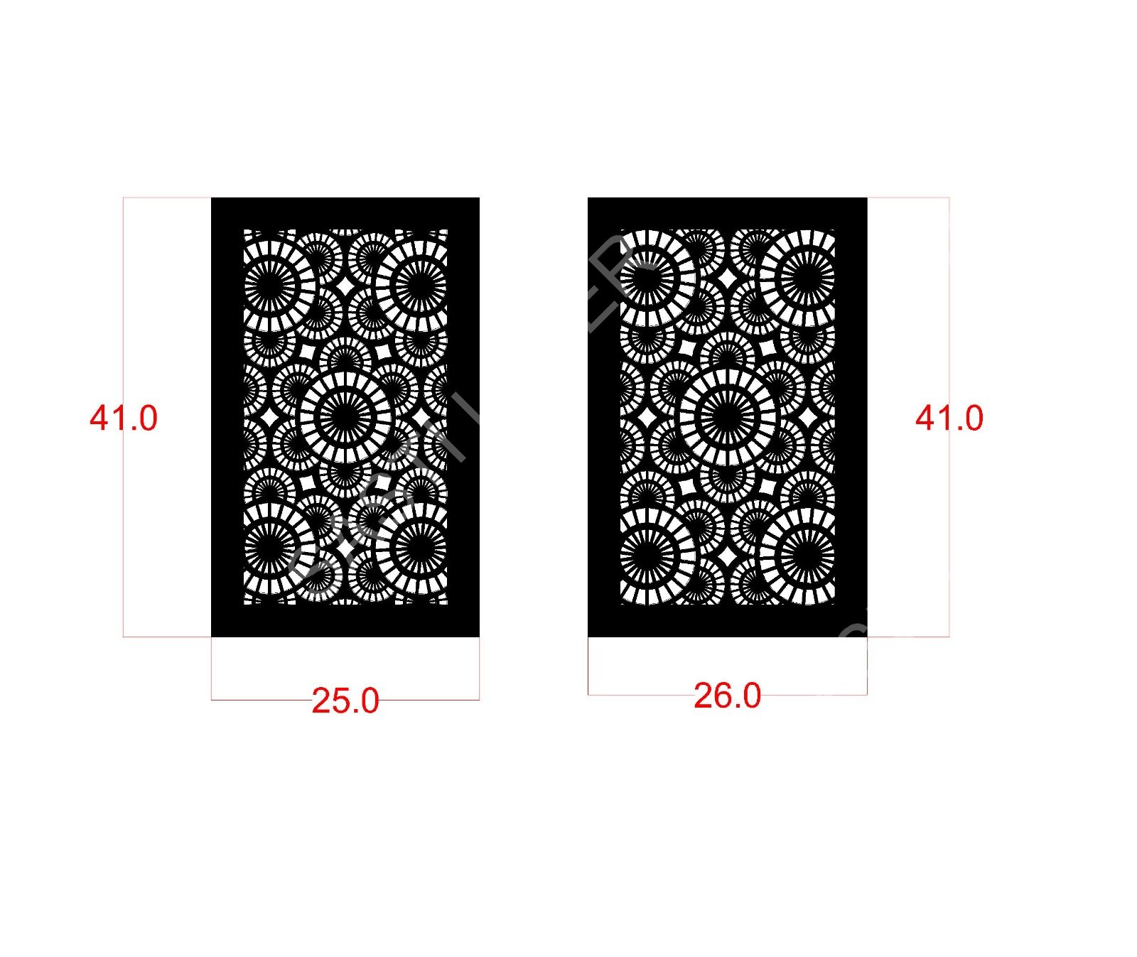 Geometric Designs CNC Laser Cutting Design - G-015.jpeg - Sasti Laser Namakkal